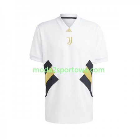 Koszulka Juventus Icon Retro Domowe Stroje Piłkarskie 2022/23 Krótki Rękaw
